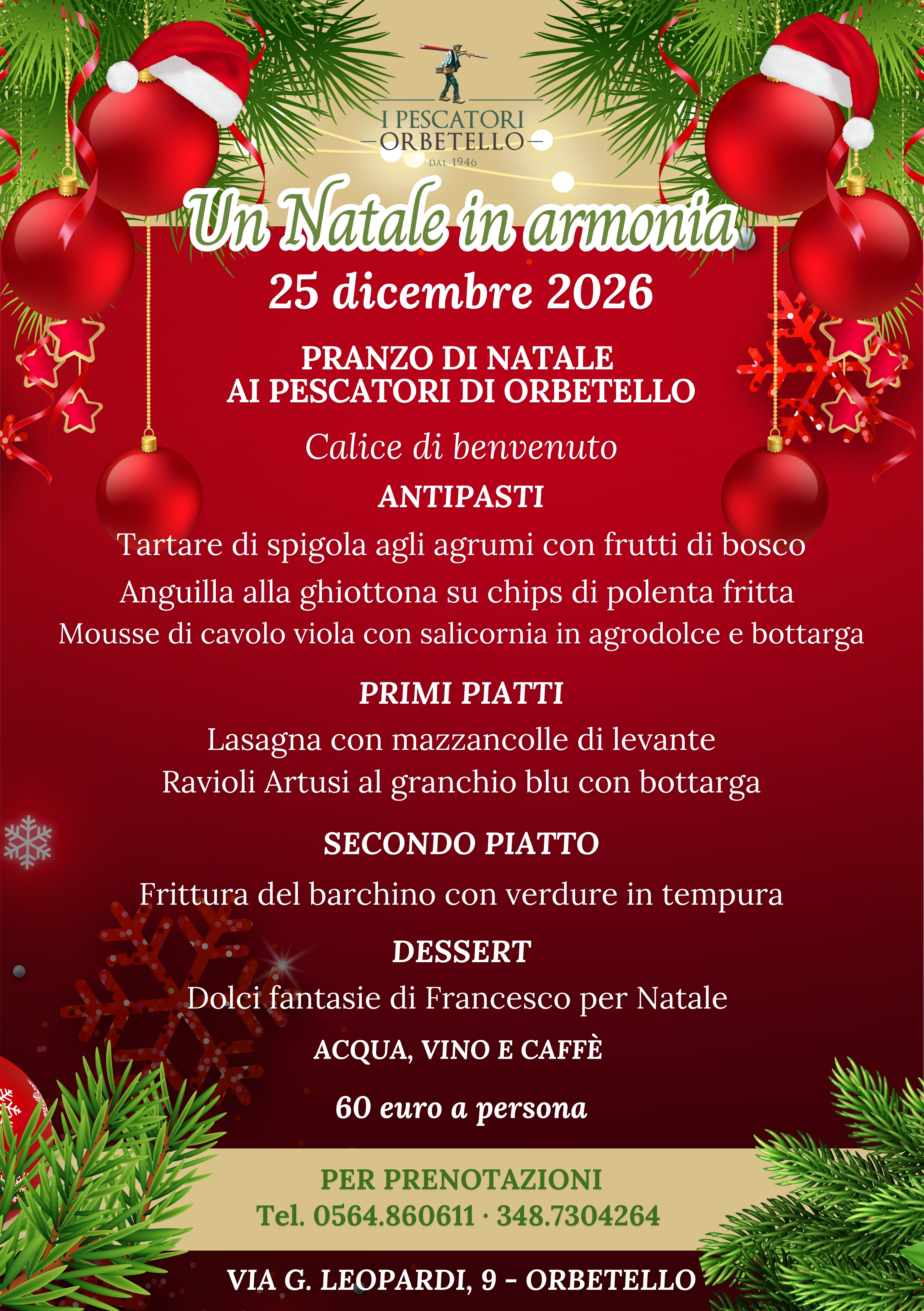 Menù di Natale A5